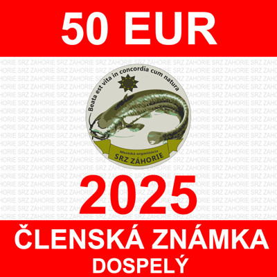 1. DOSPELÝ - členská známka 2025