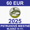 2. MLÁDEŽ 15-17r. - pstruhové miestne povolenie - člen z inej organizácie 2025